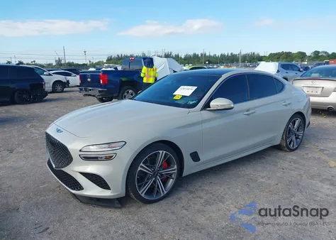 2024 Genesis G70 3.3T Rwd Sport Advanced из США, поврежденный, VIN KMTG54SE7RU141266